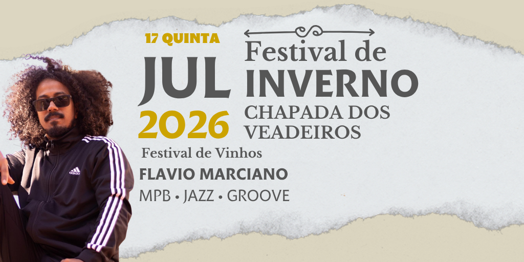 17/07 · Sexta-Feira | Festival de Vinho • Flávio Marciano MPB • Jazz • Grooves | Pôr do Sol & Lua Crescente