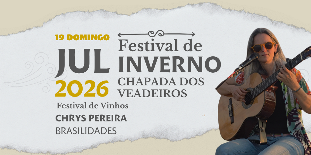 19/07 · Domingo | Festival de Vinho • Chrys Pereira (Voz & Violão) | Pôr do Sol & Lua Crescente