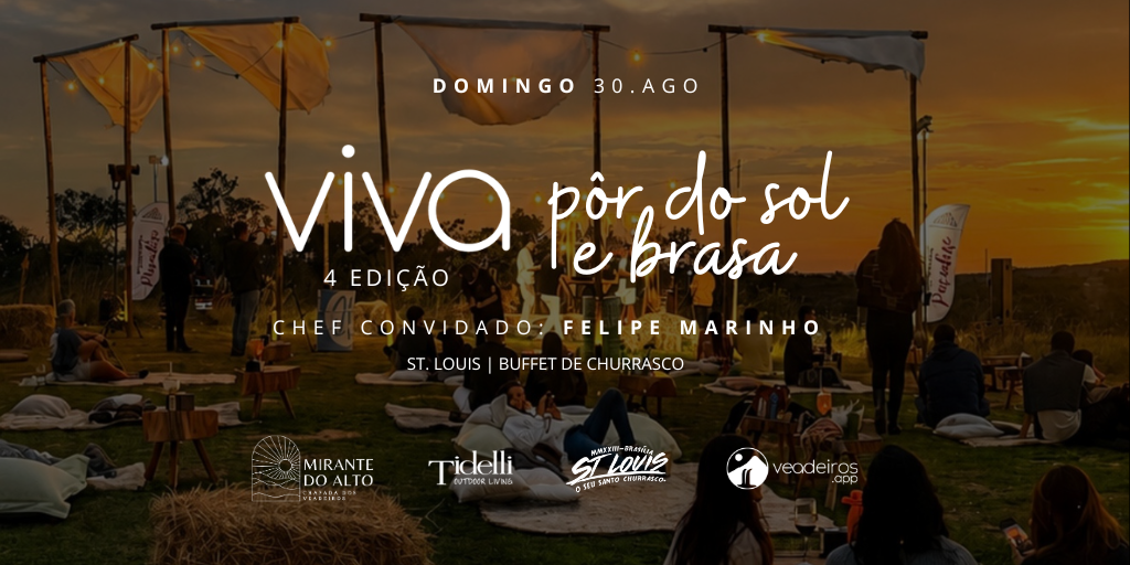 30/08 · Domingo | VIVA PÔR DO SOL & BRASA | Mirante do Alto - Pôr do Sol & Lua Cheia